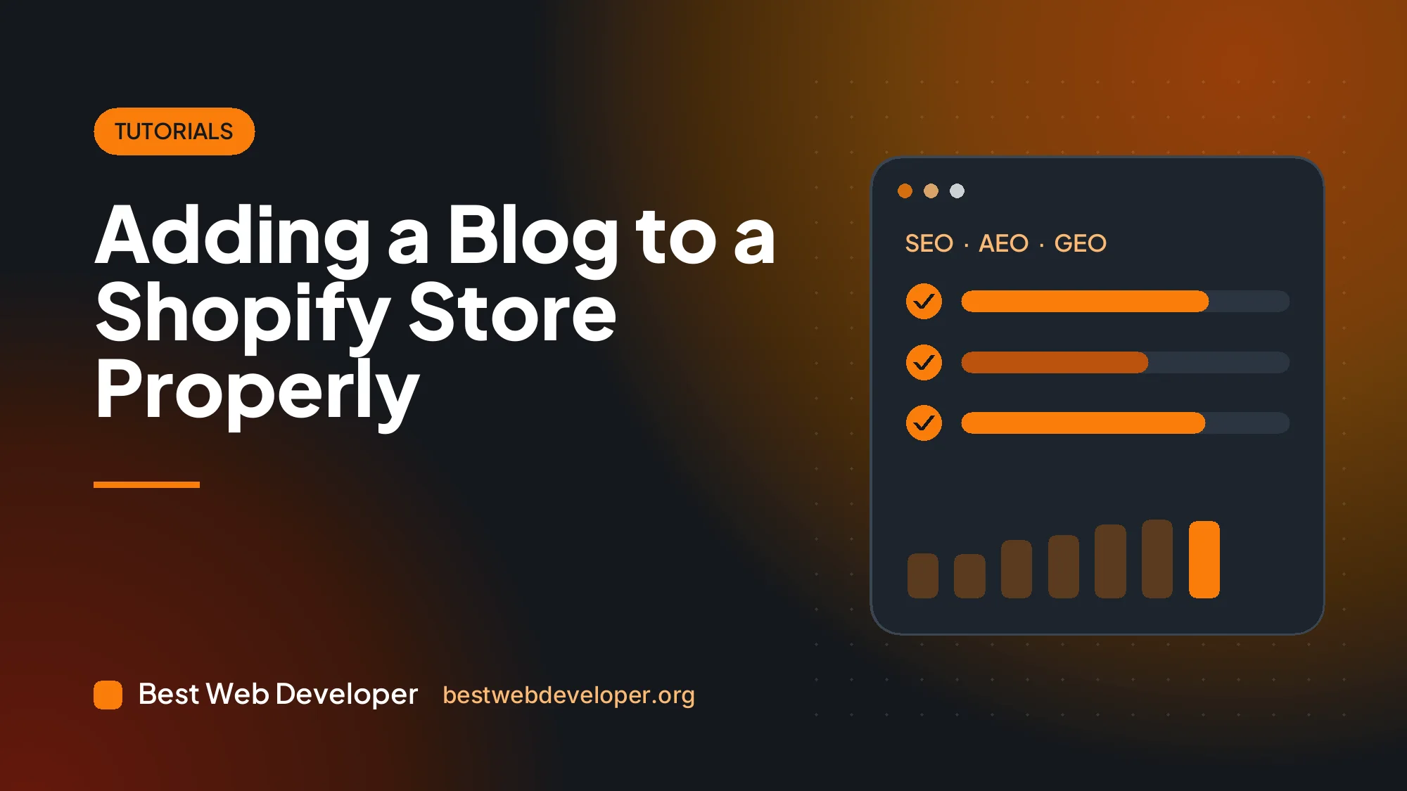 Adding a Blog to a Shopify Store Properly