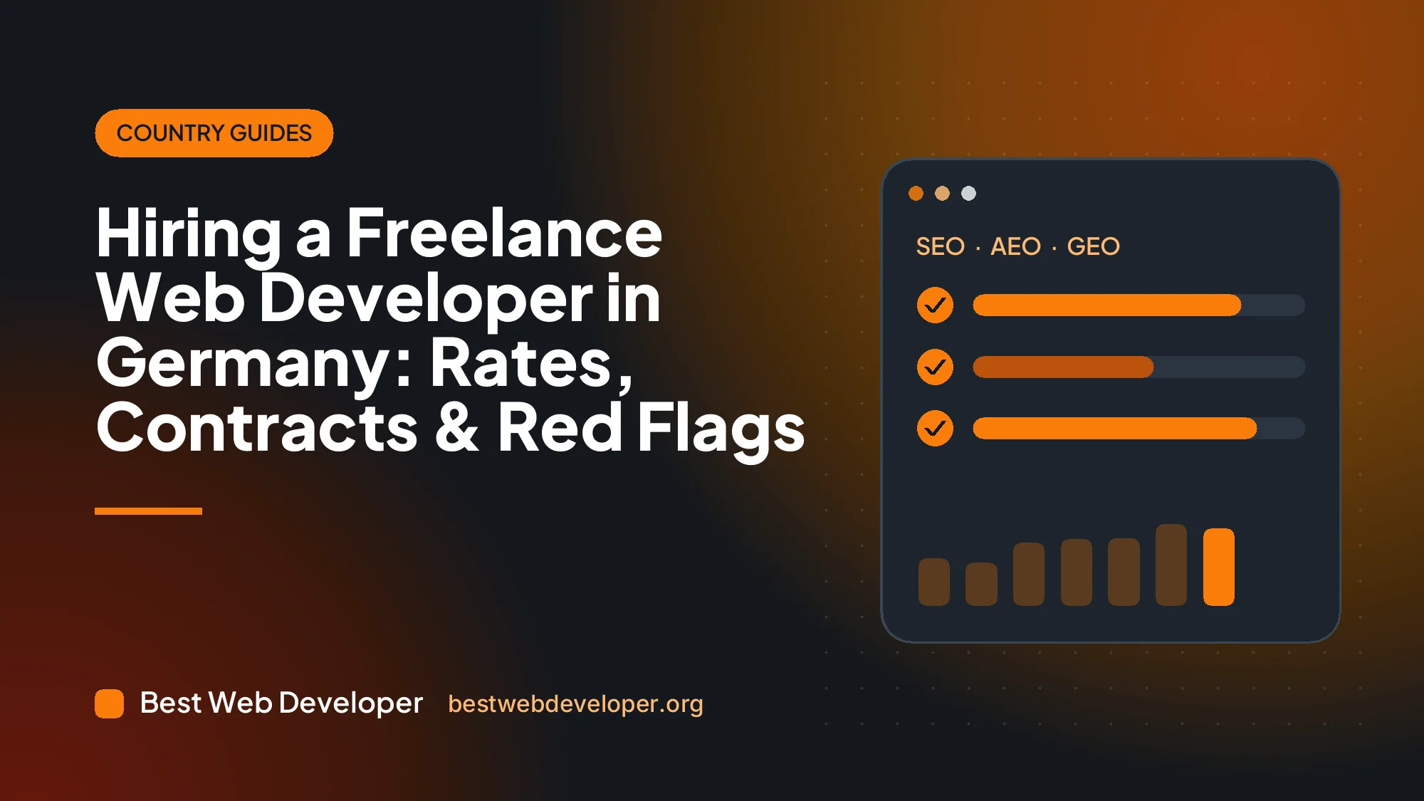 Client reviewing a contract and day rate with a freelance web developer in Germany